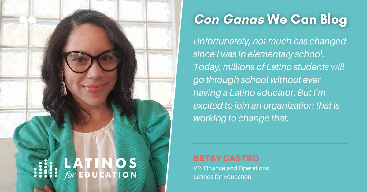 To Mrs. Mercado and all Latino teachers, thank you! - Latinos for Education