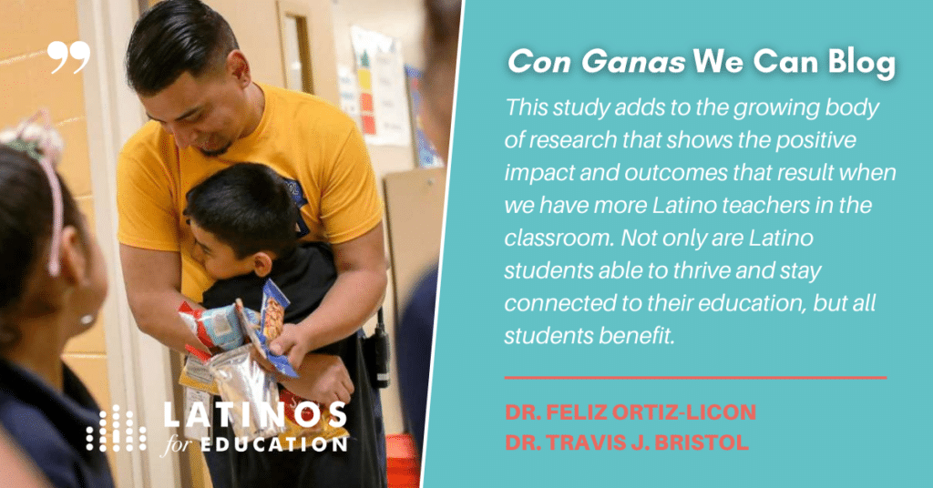 Latino Teachers Matter. A New Study Reveals How Important They Really Are -  Latinos for Education