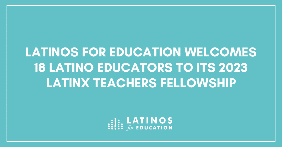Statement from Latinos for Education on Broadband Equity